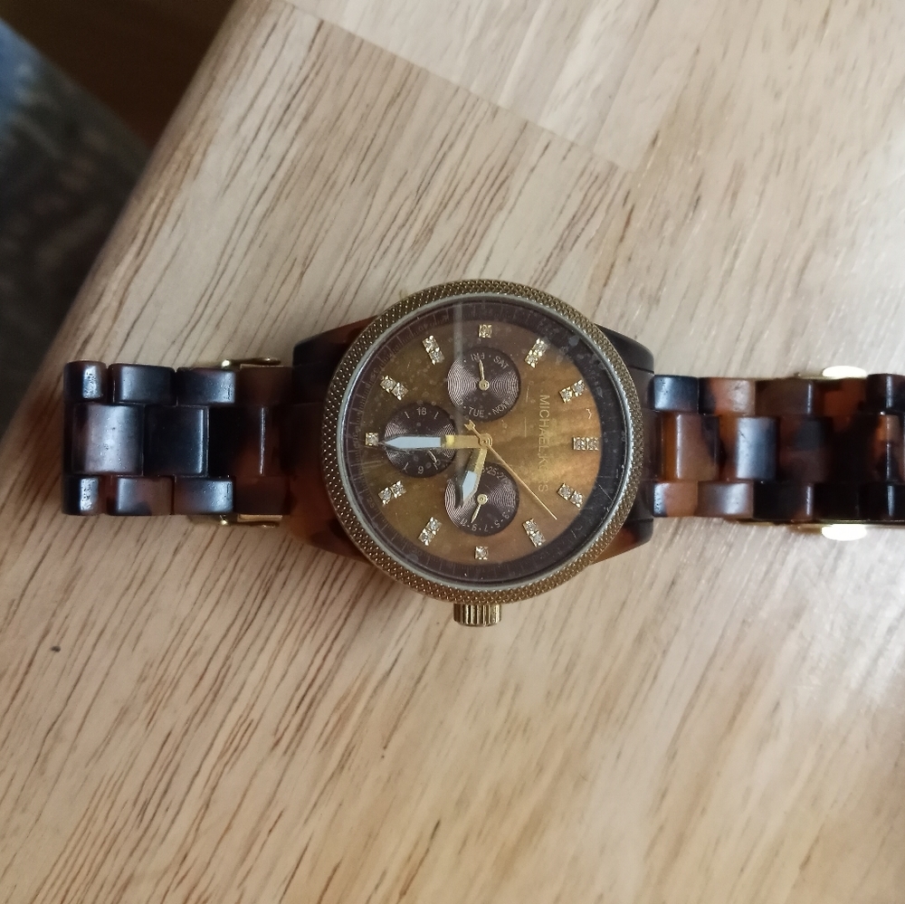 Michael Kors Turtle Shell Watch